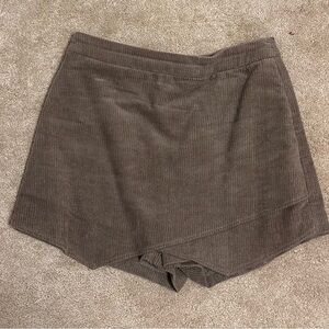 altar’d State Corduroy Skort brown small